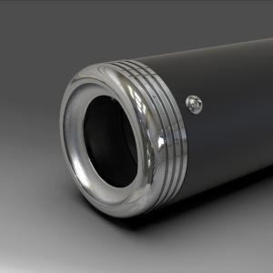 Kern Auspuff - Endkappe RADIUS