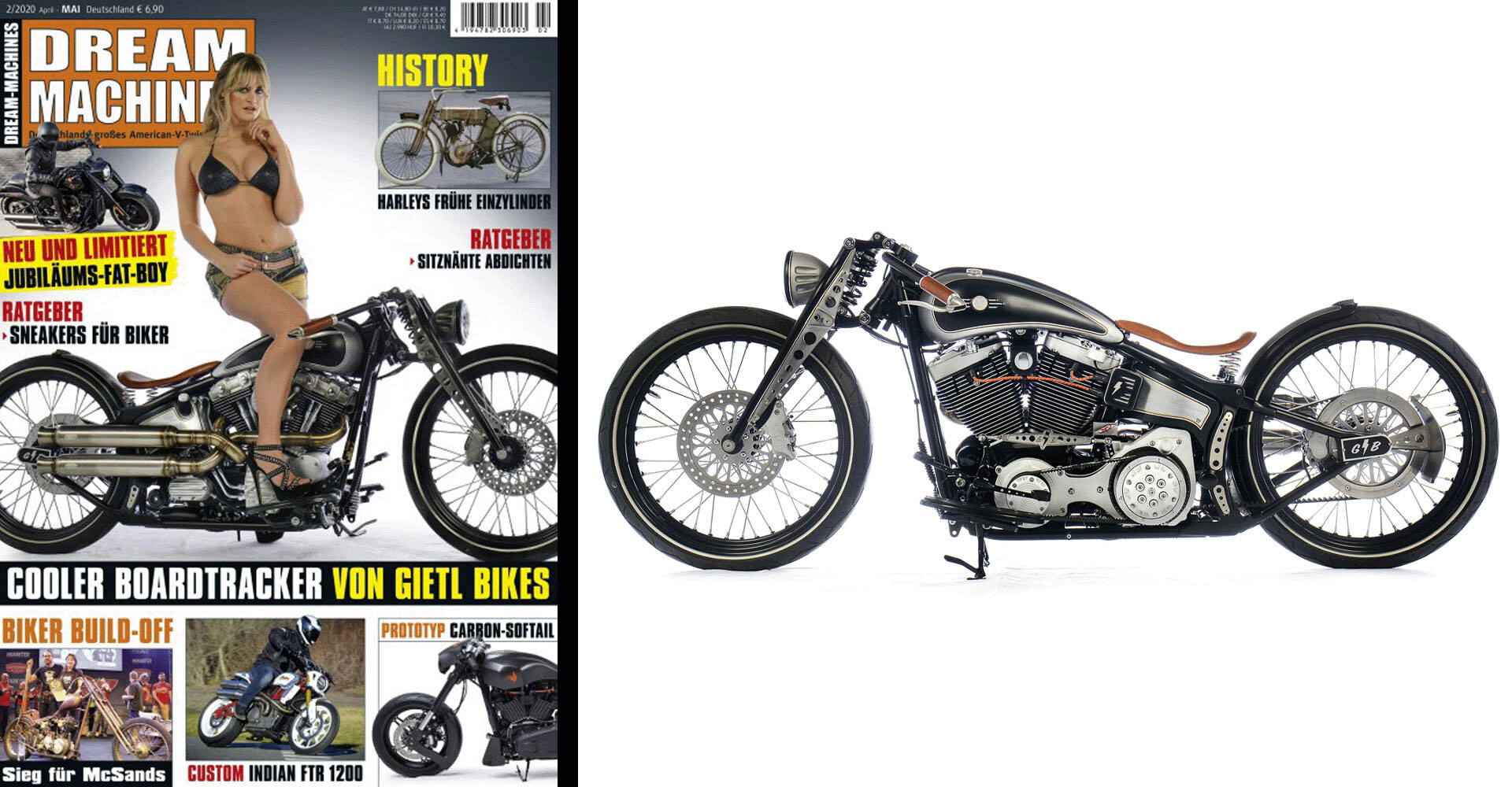 Gietl Bikes - Spezial-Umbauten von Harley Davidson Motorrädern