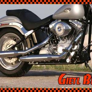 MCJ Auspuffanlage für Harley Davidson Softail Modelle