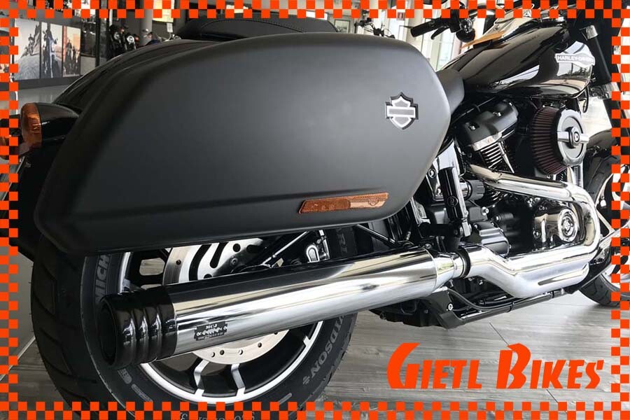 MCJ Auspuffanlage für Harley Davidson Sportglide