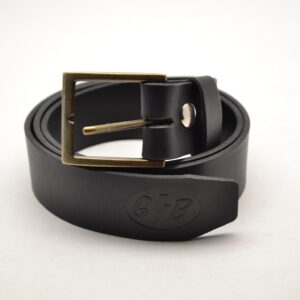 Gietl Bikes Ledergürtel Schwarz