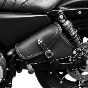 Seitentaschen für Harley Davidson von Ends Cuoio für Sportster