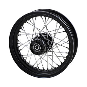 Felge schwarz 3x16 - hinten