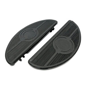 Trittbretter OEM Oval schwarz/chrom